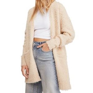 🦋SOFT/FUZZY NEUTRAL OVERSIZED CARDIGAN🦋